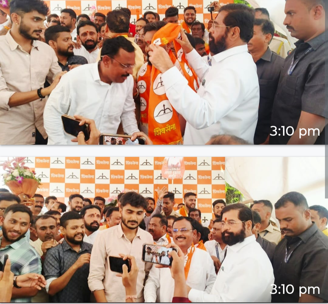 सामाजिक क्षेत्रात भरीव काम करणारे किरण बहारे राजकारणाच्या वाटेवर…   शिवसेना शिंदे गटात प्रवेश करून फुंकले रणशिंग…