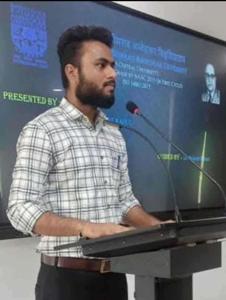 अमळनेरचा सिद्धांत राहुल निकम एनएफएससी च्या शिष्यवृत्ती करिता पात्र