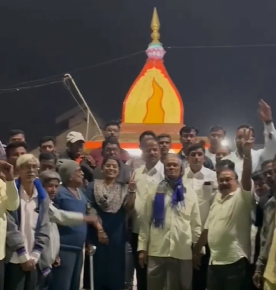 प्रभाग 6 मध्ये विरोधकांच्या खोट्या आरोपांना नजुमानता मतदारांचा मनोज पाटील यांना उत्स्फूर्त प्रतिसाद…. 