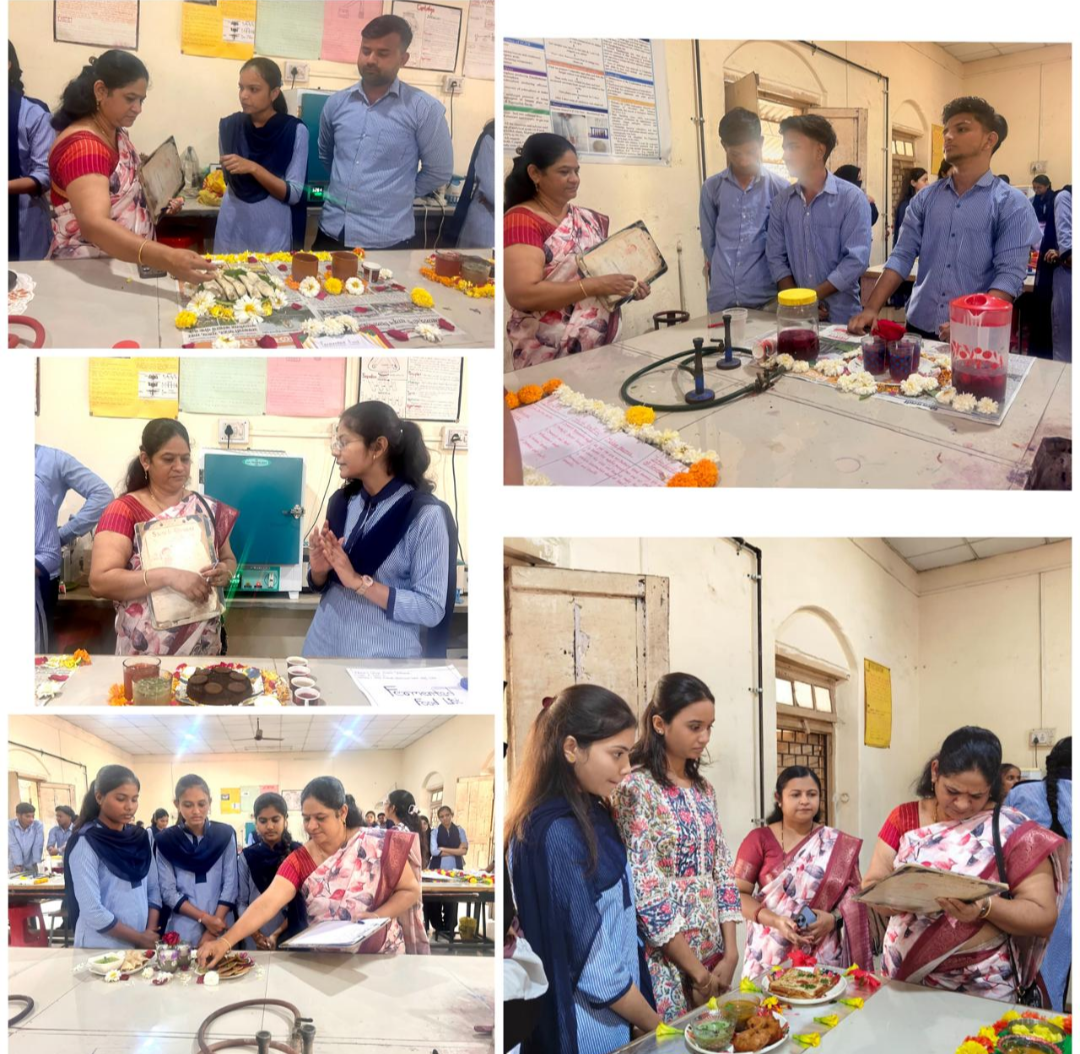 प्रताप महाविद्यालयात अंबवलेले अन्न महोत्सव उत्साहात साजरा