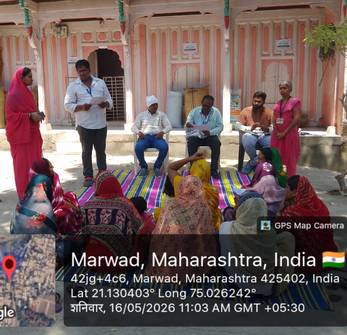 डेंग्यू नियंत्रणासाठी लोकसहभाग आवश्यक’; मारवड प्राथमिक आरोग्य केंद्रात ‘राष्ट्रीय डेंग्यू दिन’ उत्साहात साजरा……​मारवड गावात ‘शिवाजी चौक’ येथे स्टीकर लावून जनजागृती