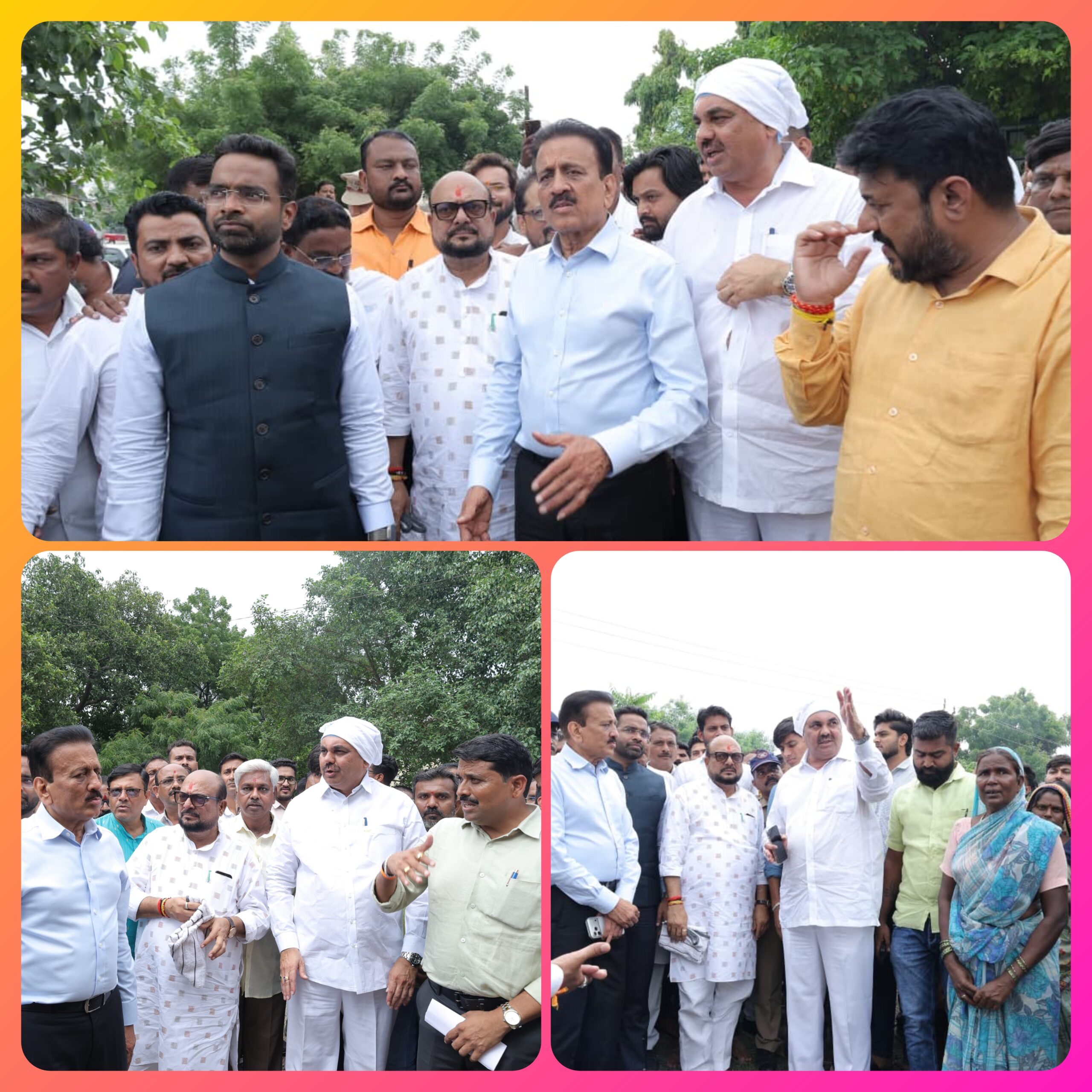 ​”संसार पुन्हा उभा राहिल!”; अमळनेरच्या पूरग्रस्तांच्या पाठीशी सरकार खंबीर, जलवाहिनीसाठी निधीची हमी